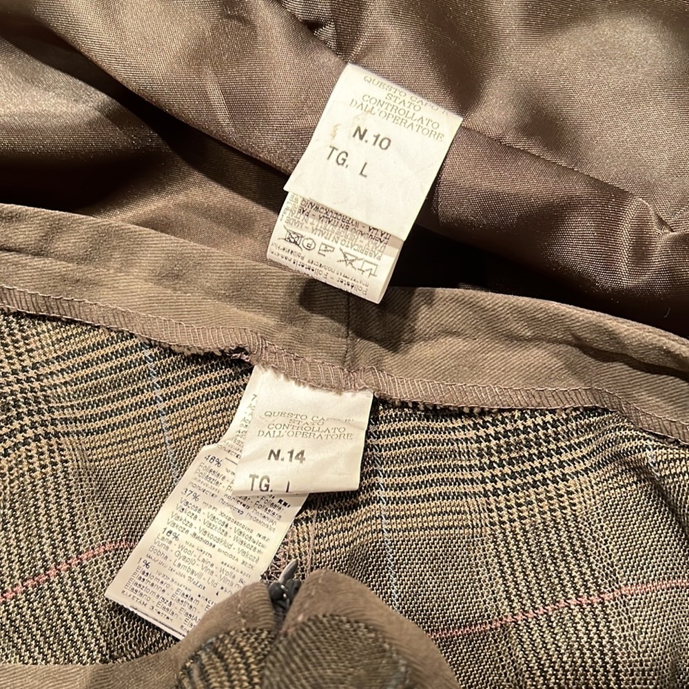 Rinascimento Italy Two Piece Set Consisting Of Skirt And Blazer 10 & 14 - Picture 16 of 16